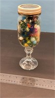 Beer Glass with Marbles.  Important note: The