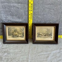 Vintage Wall Art Lot of 2