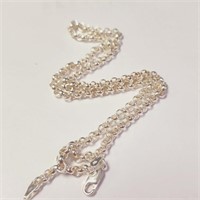 Silver 15.24G 18" Necklace