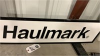 Hallmark Metal Sign One Sided 39 1/2 “ X 11 “