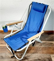 Chaise d'excursion avec port de sac à dos léger*
