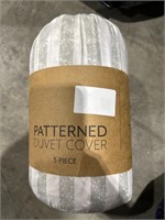 King/Cal Patterned Duvet Cover
