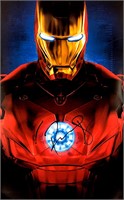 Autograph Iron Man Poster