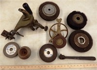 Antique Manual Sharpeners, Wire Wheels & More