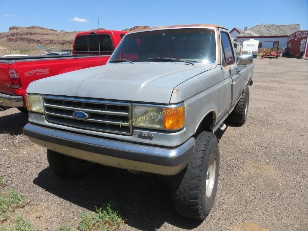 1990 Ford F250 4x4, Gray, Milage unknown