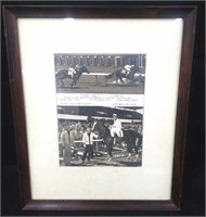 1953 photo frames horse winning the second race