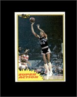 1981 Topps #106 George Gervin NRMT to NM-MT+