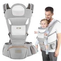 WF600  OTDLIGHT Baby Carrier with Hip Seat, Deep G
