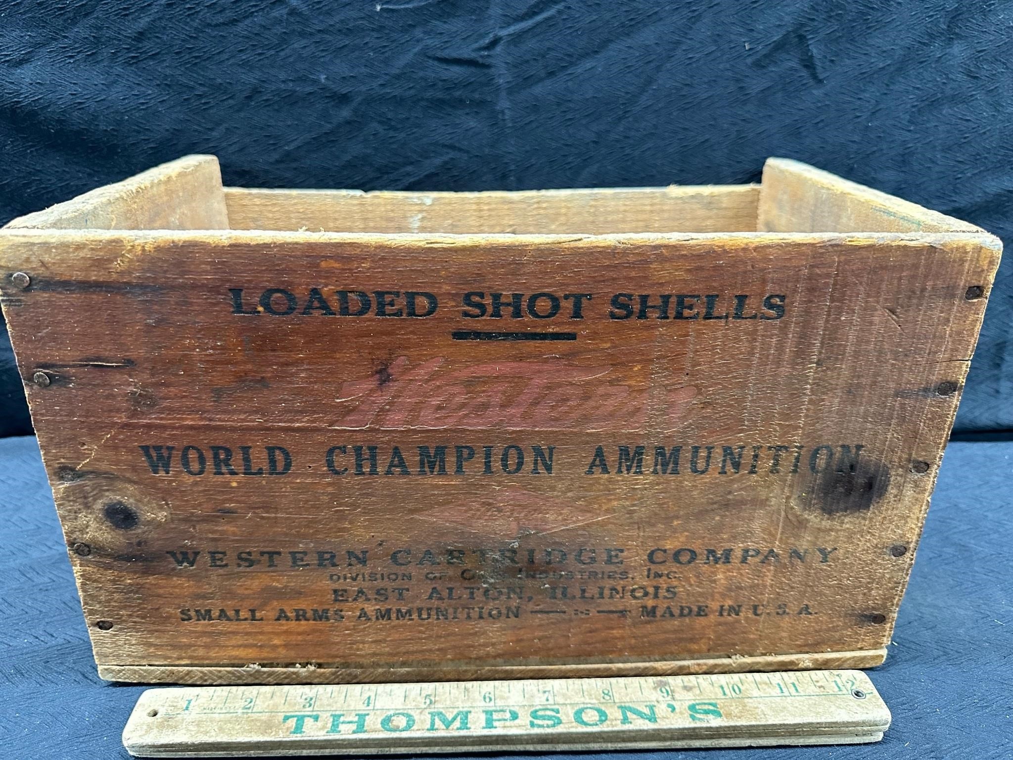 Western 16ga shotshell box