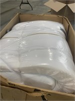 BedStory memory foam mattress topper in box.