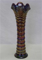 Ripple 13" vase - purple