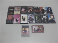 Assorted Cassette Tapes Untested