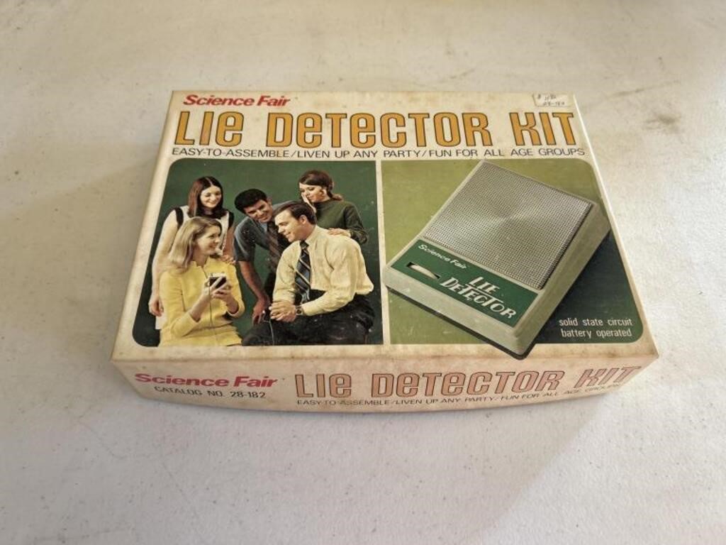 Science fair lie detector kit