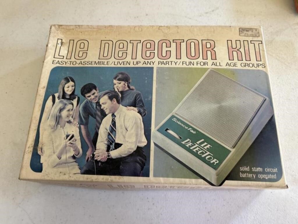 science fair lie detector kit