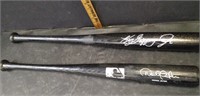 LOUISVILLE SLUGGER BATS DEREK JETER & KENGRIFFEY