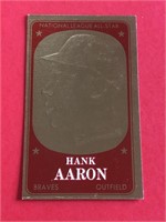 1965 Topps Embossed Hank Aaron SP HOF 'er