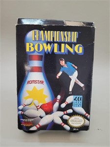 Nintendo NES  Championship Bowling