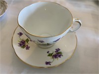 Fine Bone China  Tea Cup & Saucer