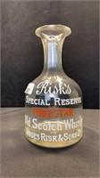 RISK'S SPECIAL RESERVE WHISKY DECANTER