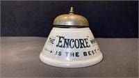 ENCORE WHISKY POTTERY RECEPTION BELL
