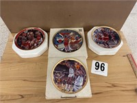 LOT OF 4 MICHAEL JORDAN / BULLS COLLECTOR PLATES