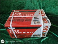 3 ton chain hoist amoel brand New in Box