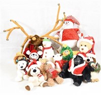 Christmas Stuffed Animals - All Shape and Sizes
