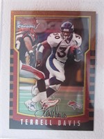 2000 BOWMAN CHROME TERRELL DAVIS BRONCOS