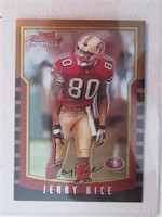 2000 BOWMAN CHROME JERRY RICE 49ERS