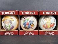 Three Anri Toriart Christmas Ornaments- Ferrandiz
