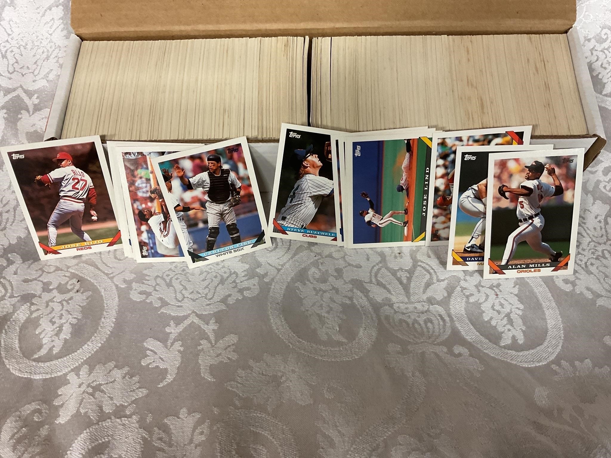 1993 Topps baseball cards