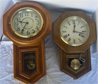 Oak Wall Clocks;