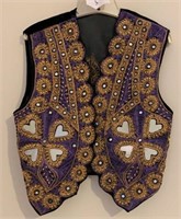 Fancy Embroidered Vest made in Afganistan