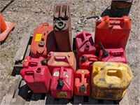 Assorted Fuel Cans