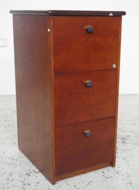 Three drawer filing cabinet