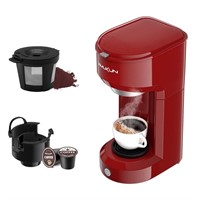 WFF4675  WHT MAKER Coffee Brewer, Single Cup, Red