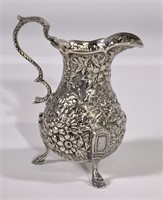 Sterling silver cream pitcher, 250g, S. Kirk & Son