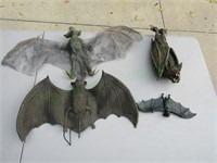 4 bat decorations