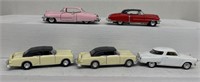 (5) Die-cast cars