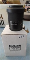 NEW Sony Lens DT18-70mm ,f 3.5-5.6