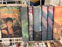 7 Hardbound Harry Potter Books