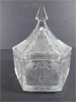 Vintage Indiana Glass? Lidded Candy Dish