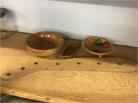 Wooden Stocking Forms, Wooden Bowls