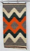 Navajo Indian Blanket Rug Eye Dazzler