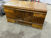 walnut & cedar lined hope chest by Honderich