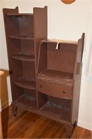 VINTAGE SECRATARY SHELF ! -OS