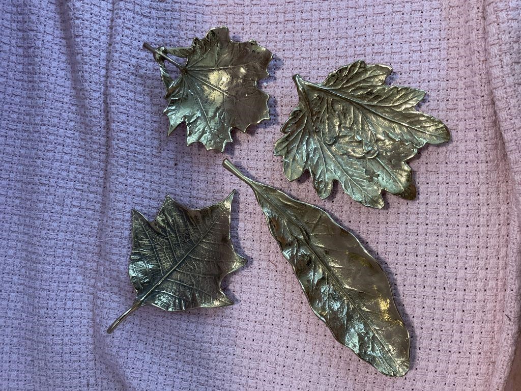 1960’s Brass Leaves
