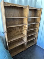 2 Book Shelves