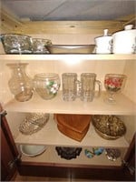 Kitchen containers and glassware