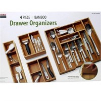 New Seville Classics Bamboo Expandable Drawer
